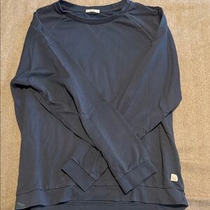 Marine Layer- Navy Long Sleeve Shirt